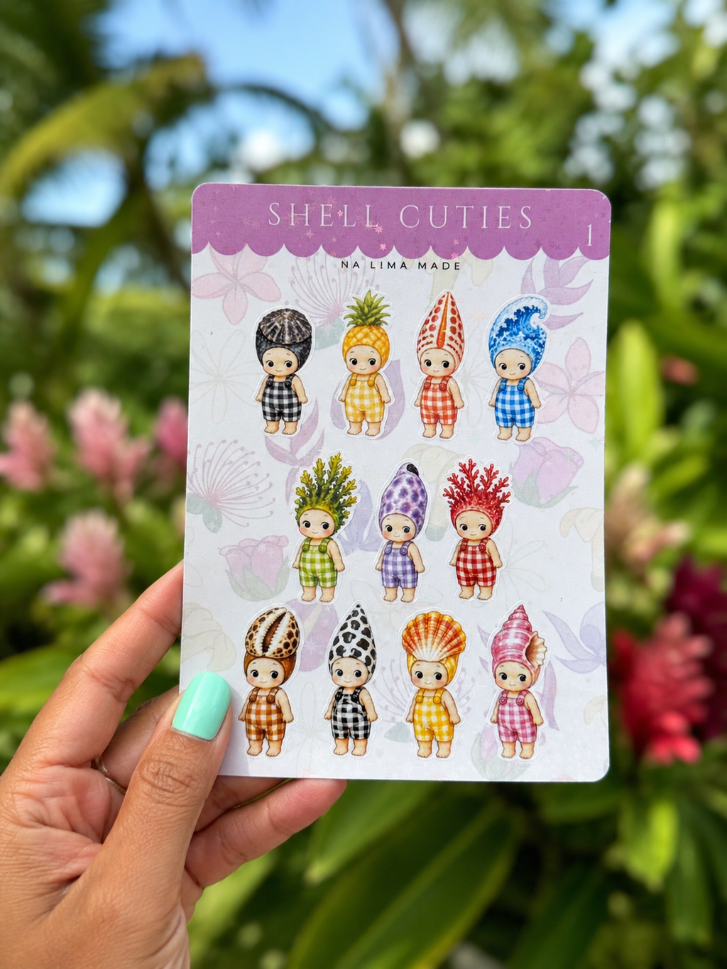 Shell Cuties Sticker Sheet