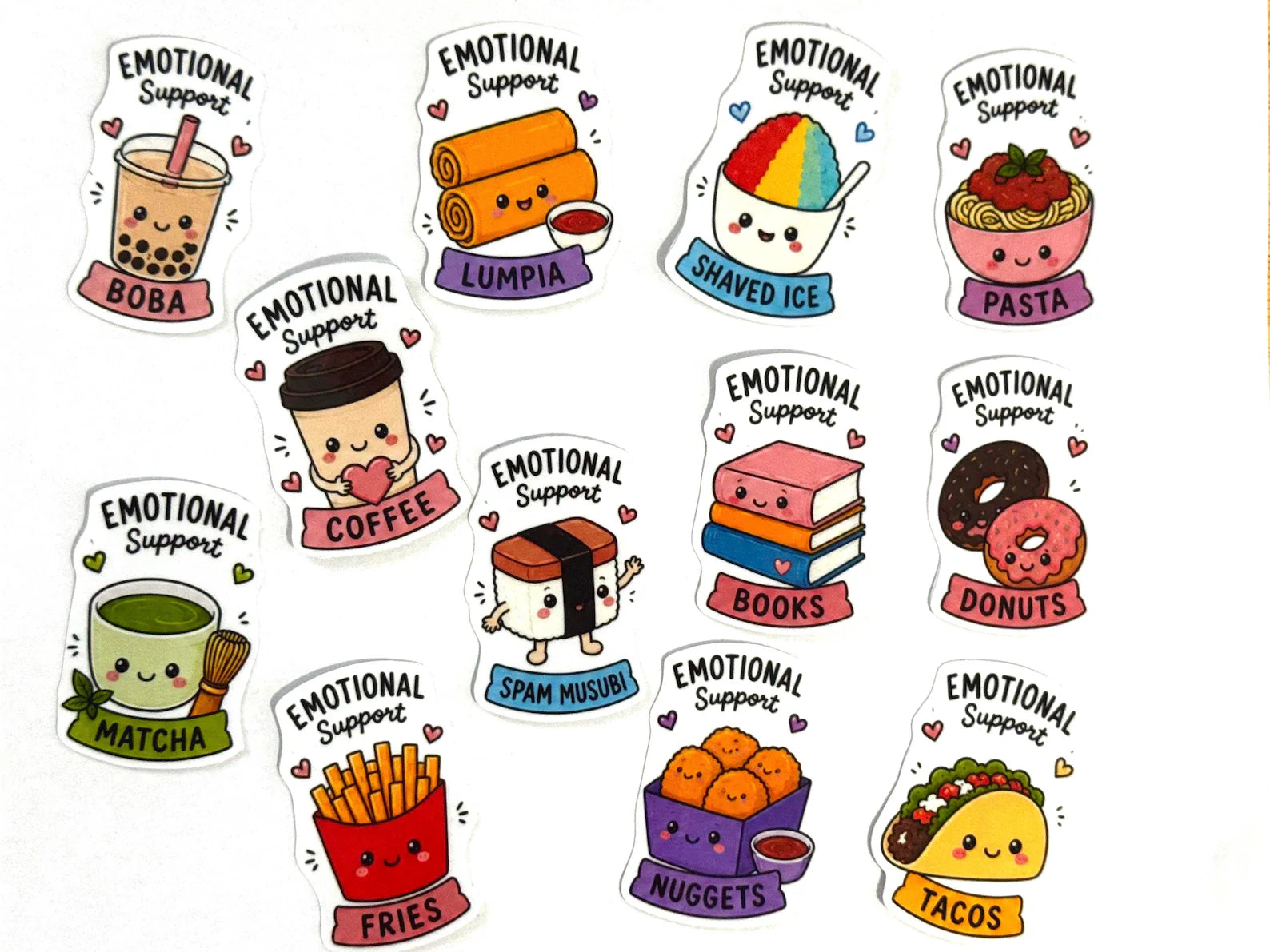 Emotional Support Stickers