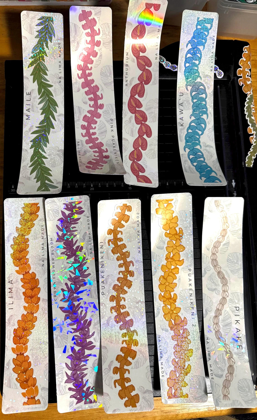 Lei Strand Stickers