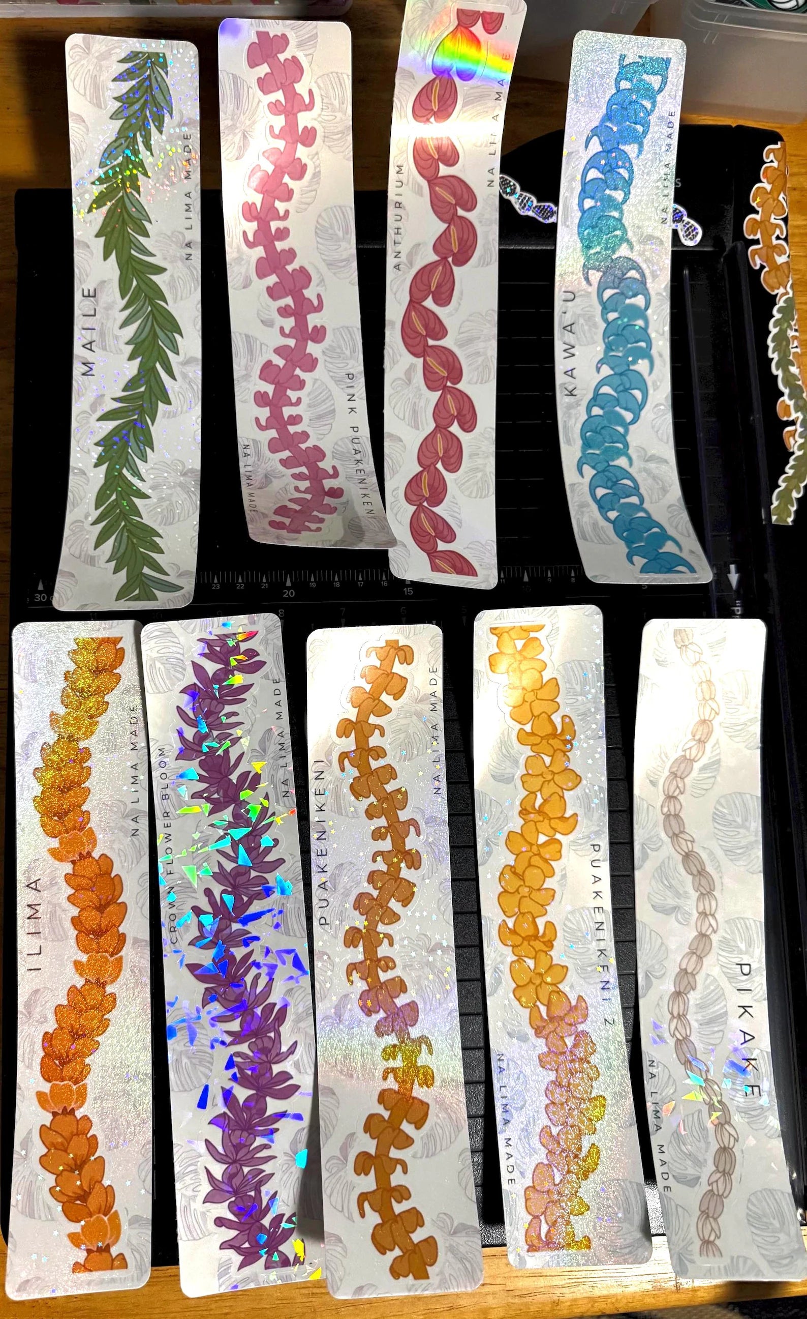 Lei Strand Stickers