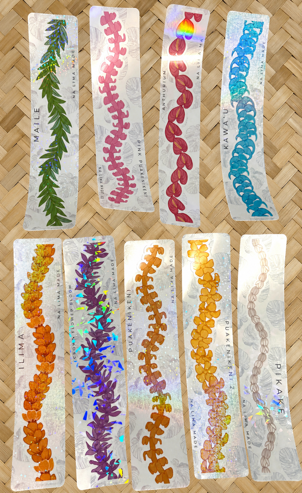 Lei Strand Stickers