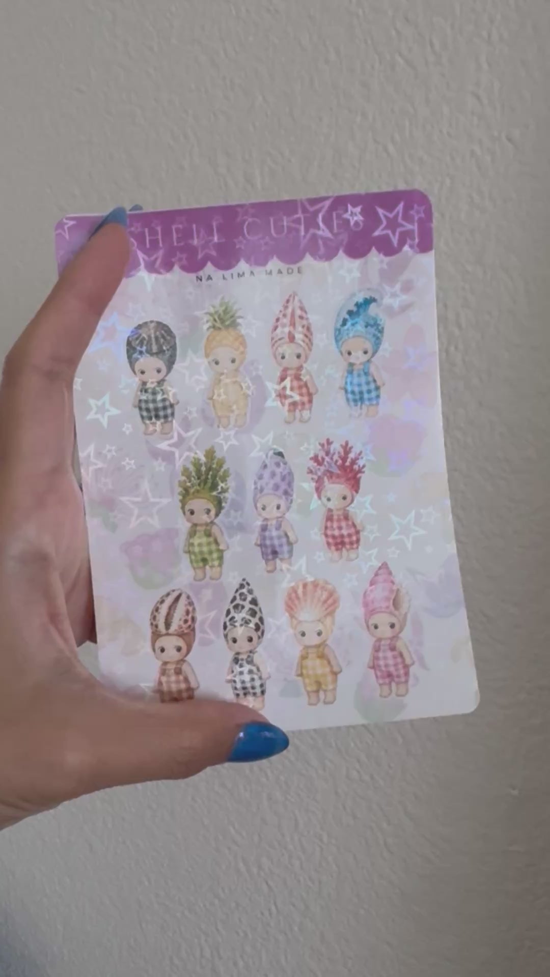 Shell Cuties Sticker Sheet